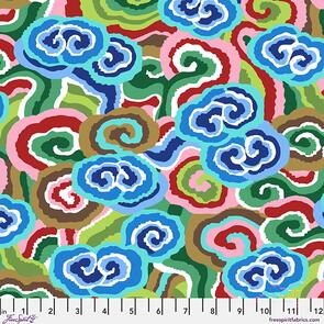 Free Spirit Kaffe Fassett - Cloud Scrolls - Blue || August 2026
