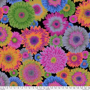 Free Spirit Kaffe Fassett - Gerbera Daisies - Dark || August 2026