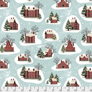 Free Spirit Tim Holtz Yuletide PWTH125.AQUA