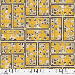 Free Spirit Yellow - Numbers - Yellow || Tim Holtz Palette Yellow