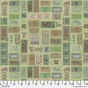 Free Spirit Green Tickets - Green || Tim Holtz Palette Green