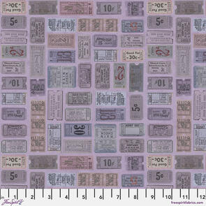 Free Spirit Tickets || Tim Holtz Palette Purple