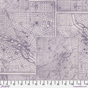 Free Spirit Map || Tim Holtz Palette Purple