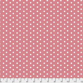 Free Spirit Tula Pink Fabric - True Colours - Hexy Flamingo