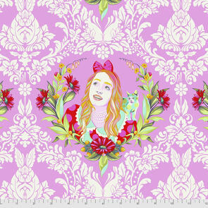 Free Spirit Tula Pink Fabric - Curiouser and Curiouser Collection - Alice - Wonder