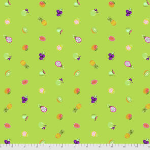 Free Spirit Tula Pink Daydreamer Forbidden Fruit Snacks - Kiwi