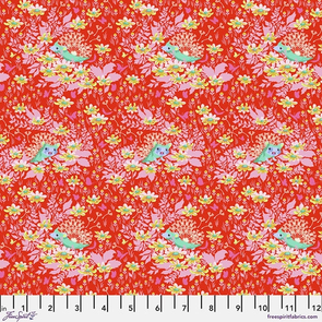 Free Spirit Tula Pink Whos Your Dandy - Glow || Tiny Beasts