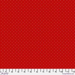 Free Spirit Tula Pink Tiny Dots - Watermelon || True Colors