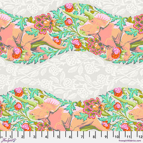 Free Spirit Tula Pink Trifecta - Blush || ROAR!