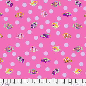 Free Spirit Tula Pink - School Crossing - Delphine || Floral Reef