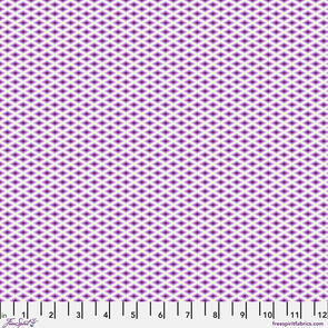 Free Spirit Tula Pink - Lighthouse Windows - Ultraviolet || Floral Reef