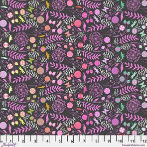 Free Spirit Tula Pink - Prince Charming Déjà Vu || Dandelion - Licorice