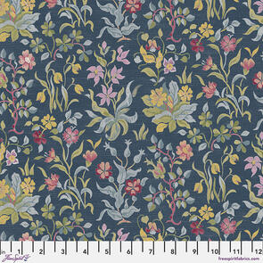 Free Spirit Flowers by May - Navy || Red House