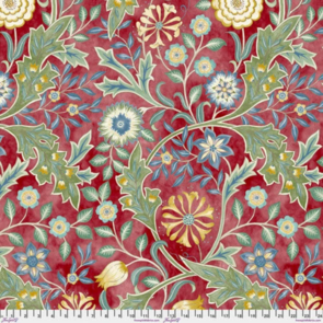 Free Spirit Morris & Co Crimson Wilhelmina Quiltback 108"