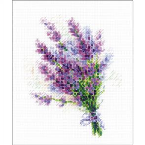 Riolis Bouquet With Lavender - Cross Stitch Kit