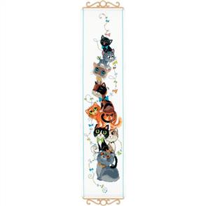 Riolis Counted Cross Stitch Kit 7.5"X35.5" - King Of The Hill