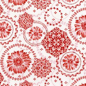 RJR Sugar Berry (Metallic) | Christmas /Flaurie & Finch Daisy Delight - Radiant Cherry