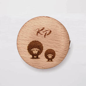 Knitpro Retractable Wood Encased Measuring Tape