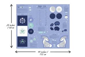 Studio E Fabrics Just Make It - Night Life Panel