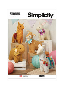 Simplicity Plush Animals by Elaine Heigl
