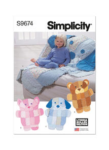 Simplicity Rag Quilt by Longia Miller