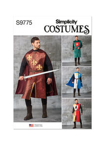 Simplicity Unisex Tabards, Capes and Heraldic Shields