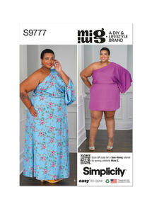 Simplicity Women's Caftan In Two Lengths by Mimi G Style