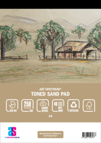 Art Spectrum Toned Pad - 250gsm - Sand - 40 Sheets