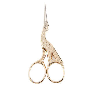 Klasse Black Label Embroidery Scissors Stork - 3.5"