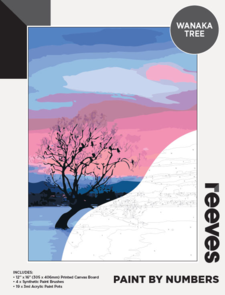Reeves Paint by Number - Wanaka Tree