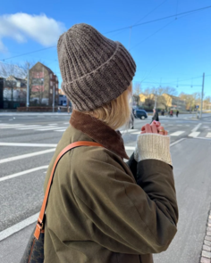 Petite Knit September Hat - Knitting Pattern / Kit