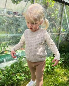Petite Knit Sille Slipover Mini - Knitting Pattern / Kit
