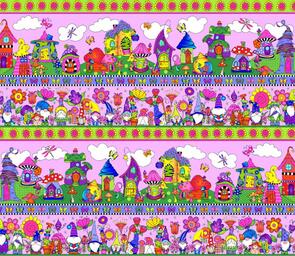 RJR Garden Gnomes /Sue Marsh Gnome Home - Lilac