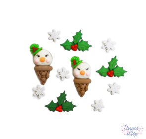 Dress It Up Embelishments - Snow Cones