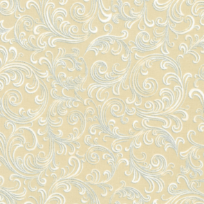 Robert Kaufman Holiday Flourish - Peppermint twist ||  Natural 22949