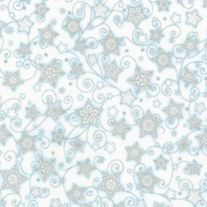 Robert Kaufman Holiday flourish 15 - Stars - Sky