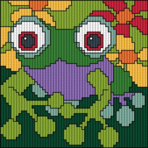 Permin My First Longstitch Kit - Frog
