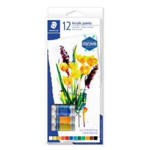 Staedtler Acrylic Paint Tubes 12pc