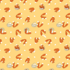 Dear Stella Bok Bok Meow || Eggstra Squirrely - Amber