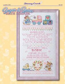 Stoney Creek Sugar & Spice Birth Sampler