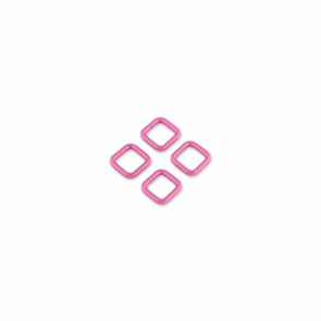 Tula Pink Pink Four 1/2in Rectangle Rings