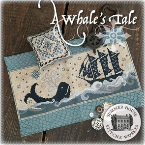 Wichelt Imports Cross Stitch Chart - Summer House Stitche Workes A Whale's Tale