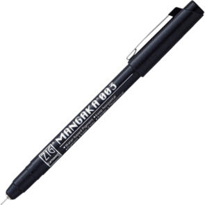 KURETAKE Zig Cartoonist Mangaka Black