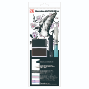 KURETAKE ZIG ILLUSTRATION WATERCOLOR SET