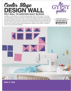The Gypsy Quilter Center Stage Design Wall 60in x 72in