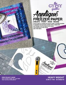 The Gypsy Quilter Freezer Paper 8 1/2in x 11in Heavy Weight 50ct