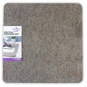 The Gypsy Quilter Wool Pressing Mat 17in x 17in x 1/2in Thick