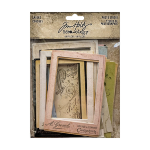 Idea-Ology Tim Holtz - Layers Photo Studio - 44 Pieces