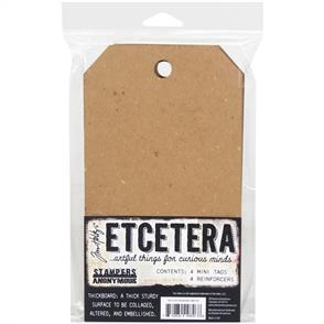 Stampers Anonymous Tim Holtz Etcetera - Mini Tag
