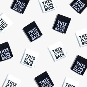KATM Woven Labels - THIS IS THE BACK
